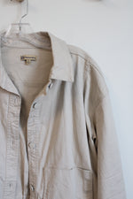 Democracy Beige Denim Jacket | S