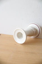 Longaberger Red Woven Traditions 5" Candlestick