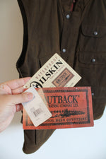 NEW Outlander Trading Company Leather Outlander Vest | XL