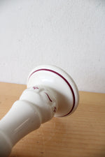 Longaberger Red Woven Traditions 5" Candlestick