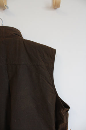 NEW Outlander Trading Company Leather Outlander Vest | XL
