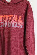 Old Navy Active Total Chaos Red Hoodie | 6/7