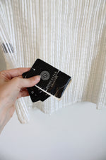 NEW Doncaster Cream Semi-Sheer Striped Jacket | 8