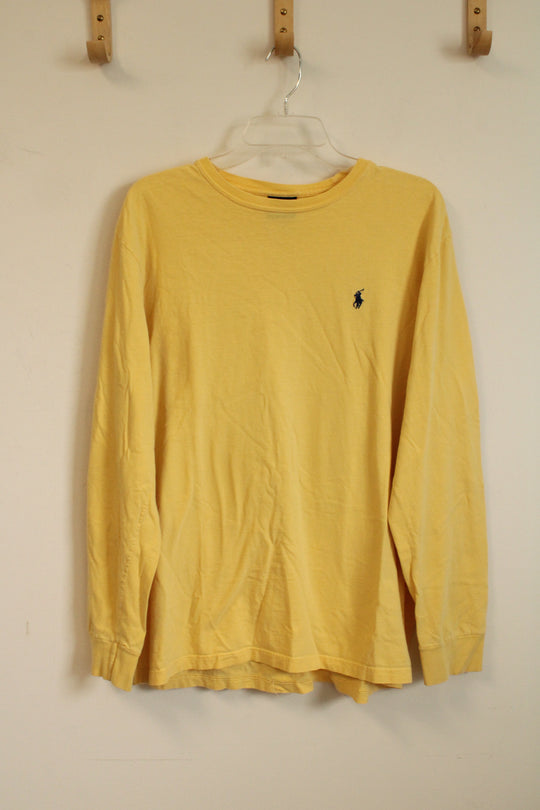 Polo Ralph Lauren Yellow Long Sleeve Shirt | L