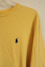Polo Ralph Lauren Yellow Long Sleeve Shirt | L