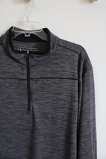 Pebble Beach Dry-Luxe Performance Gray 1/4 Zip Jacket | XL