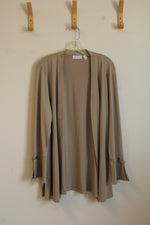 Susan Graver Tan Jersey Cover-up | XL