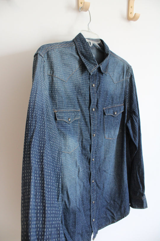 NEW Mossimo Supply Co. Chambray Button Down Shirt | XL