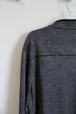 Pebble Beach Dry-Luxe Performance Gray 1/4 Zip Jacket | XL