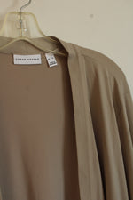 Susan Graver Tan Jersey Cover-up | XL