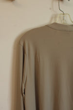 Susan Graver Tan Jersey Cover-up | XL