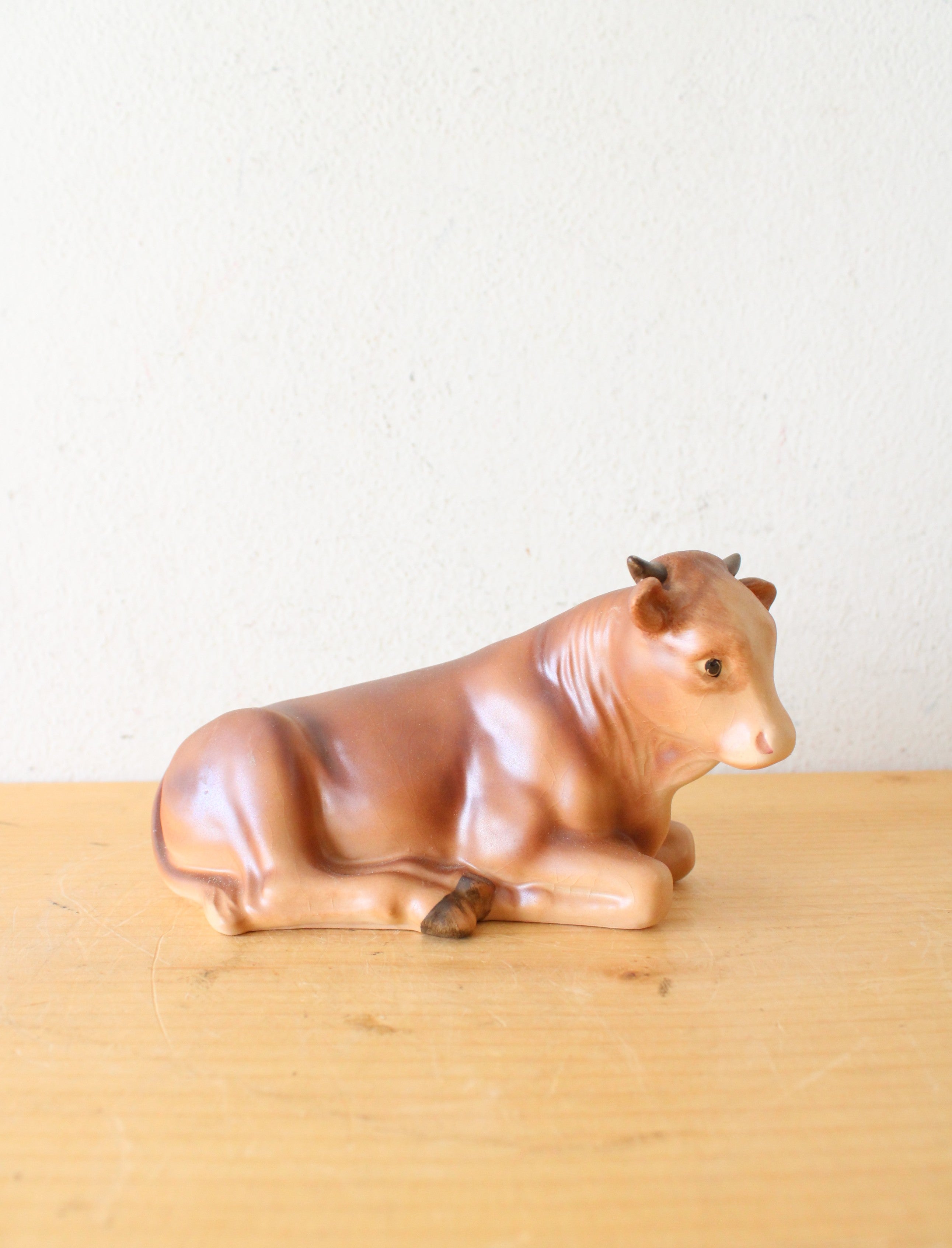 Goebel Hummel Nativity Ox Ceramic Figurine