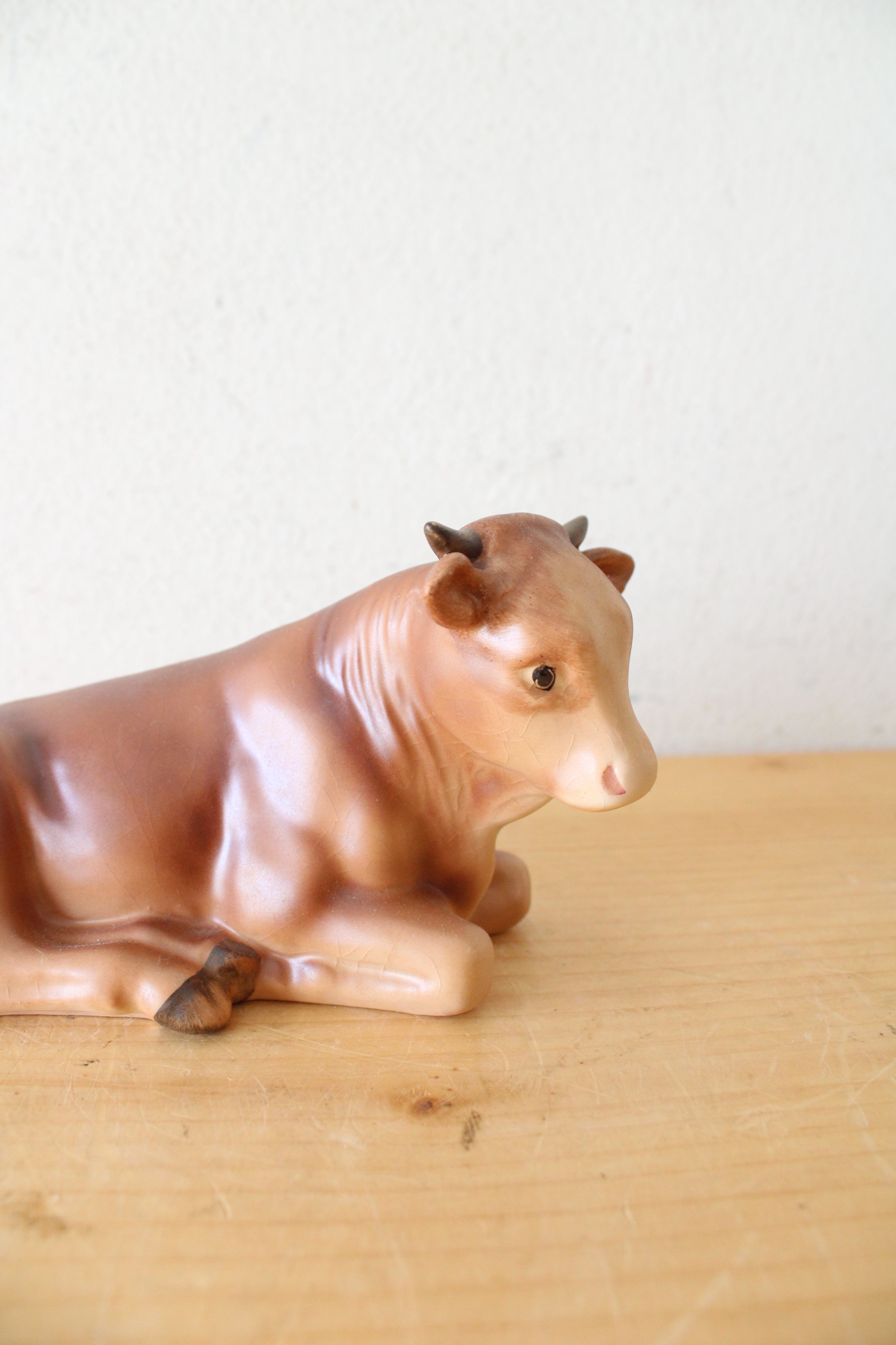 Goebel Hummel Nativity Ox Ceramic Figurine