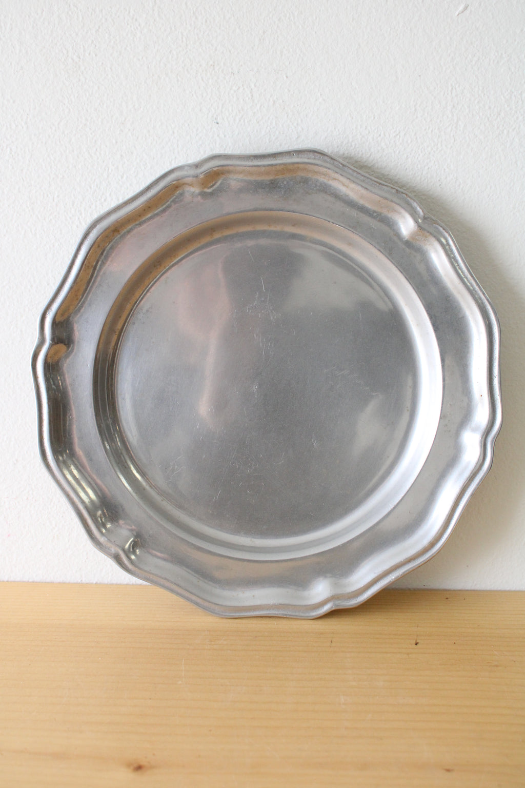 Wilton Pewter Round Serving Platter Plate