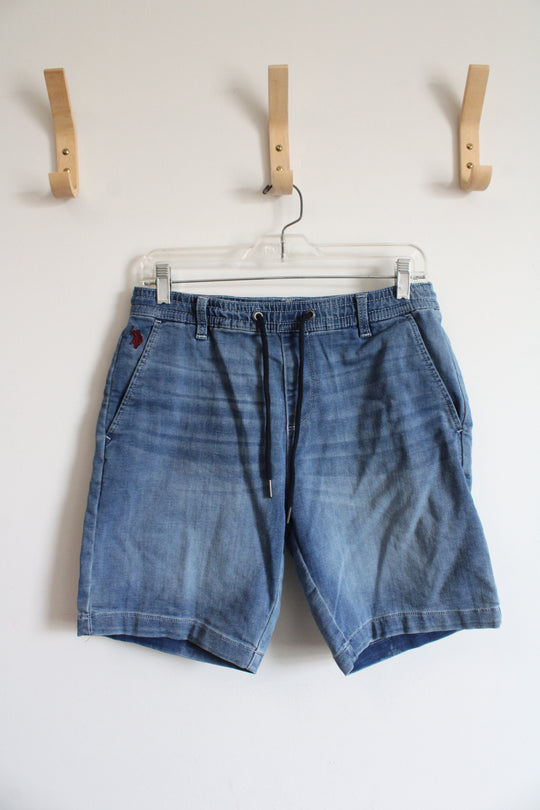 U.S. Polo Assn. Denim Drawstring Shorts | XS