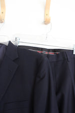 NEW Mazari Navy Blue Performance Stretch Suit Set | 44S/38W