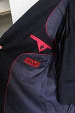 NEW Mazari Navy Blue Performance Stretch Suit Set | 44S/38W
