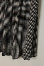 Kendall & Kylie Gingham Dress with Puff Sleeves | S