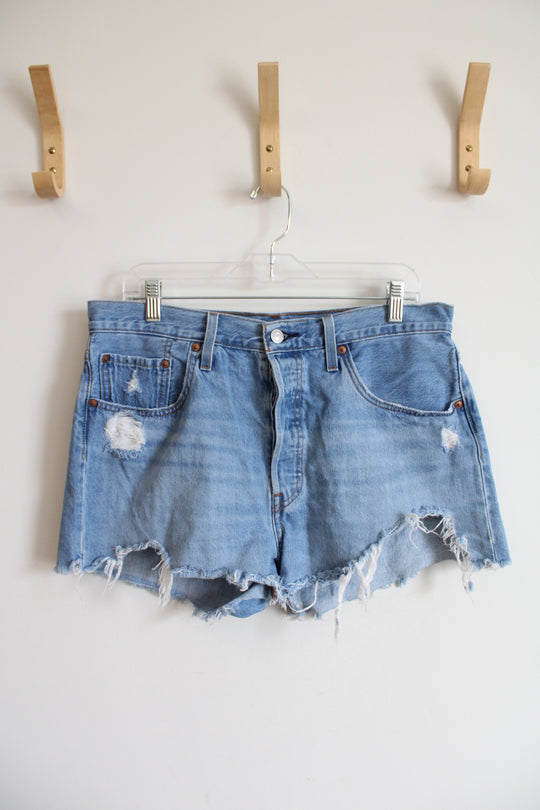 Levi's 501 Cut Off Jean Shorts | 32
