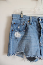 Levi's 501 Cut Off Jean Shorts | 32