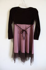 Speechless Brown & Pink Sparkle Tulle Dress | 12