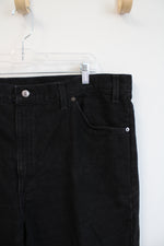 Levi's 550 Relaxed Fit Tapered Leg Black Jeans | 42X32