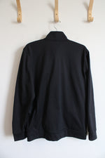 Under Armour Loose Black & White Full Zip Jacket | M