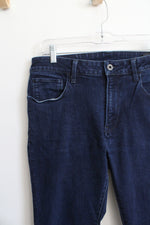 5-Star Raw Deconstructed Dark Wash Straight Jeans | 32X34
