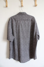 Kenneth Cole Regular Fit Gray Button Down Shirt | 2X