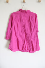 Avenue Pink Button Down Shirt | 18/20