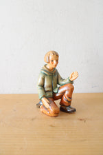 Goebel Hummel Nativity Kneeling Shepherd Boy Ceramic Figurine