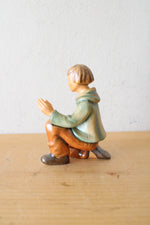 Goebel Hummel Nativity Kneeling Shepherd Boy Ceramic Figurine