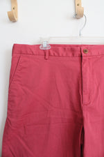 Izod Saltwater Stretch Pink Chino Shorts | 40