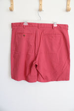 Izod Saltwater Stretch Pink Chino Shorts | 40