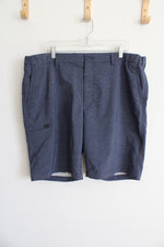 Greg Norman Blue Stretch Shorts | 40