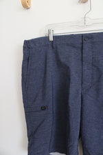 Greg Norman Blue Stretch Shorts | 40