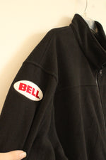 Bell Black Full Zipper Fleece Jacket | XXL