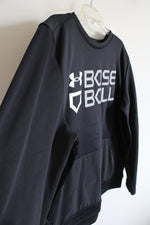 Under Armour Baseball Black Fleece Lined Hoodie | XXL