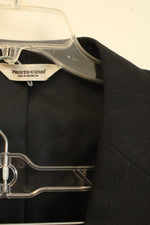 Pronto Uomo Wool Dark Gray Blazer and Pant Set | 46L Jacket 40 Pants