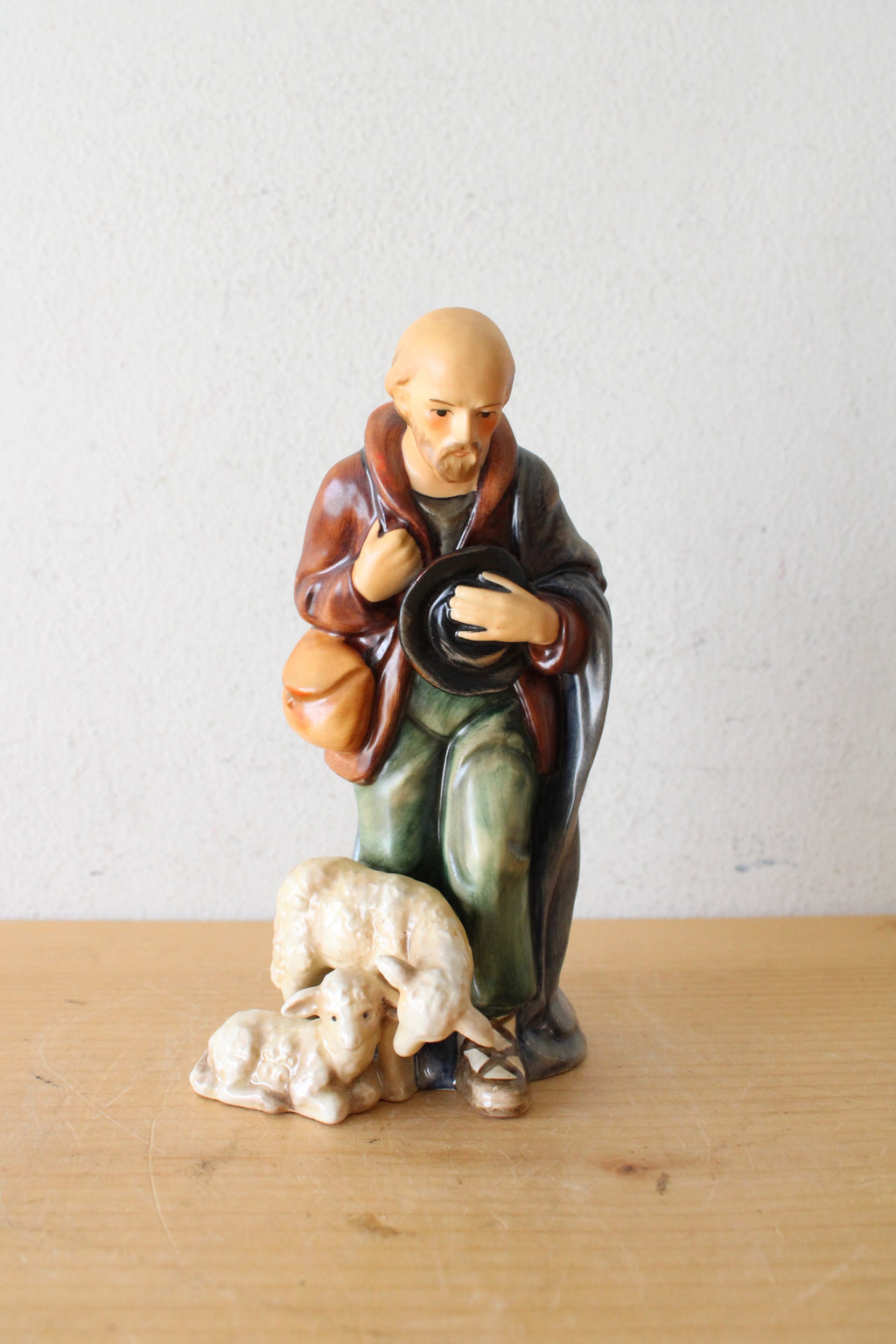 Goebel Hummel Nativity Standing Shepherd Ceramic Figurine