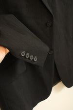 Pronto Uomo Wool Dark Gray Blazer and Pant Set | 46L Jacket 40 Pants