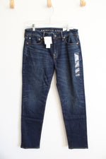 NEW American Eagle Airflex + Slim Midnight Blue Dark Wash Jeans | 30X30