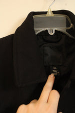 H&M Men's Black Trucker Heavyweight Knit Jacket | M