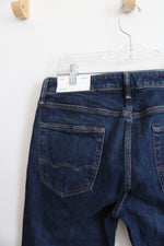 NEW American Eagle Airflex + Slim Midnight Blue Dark Wash Jeans | 30X30