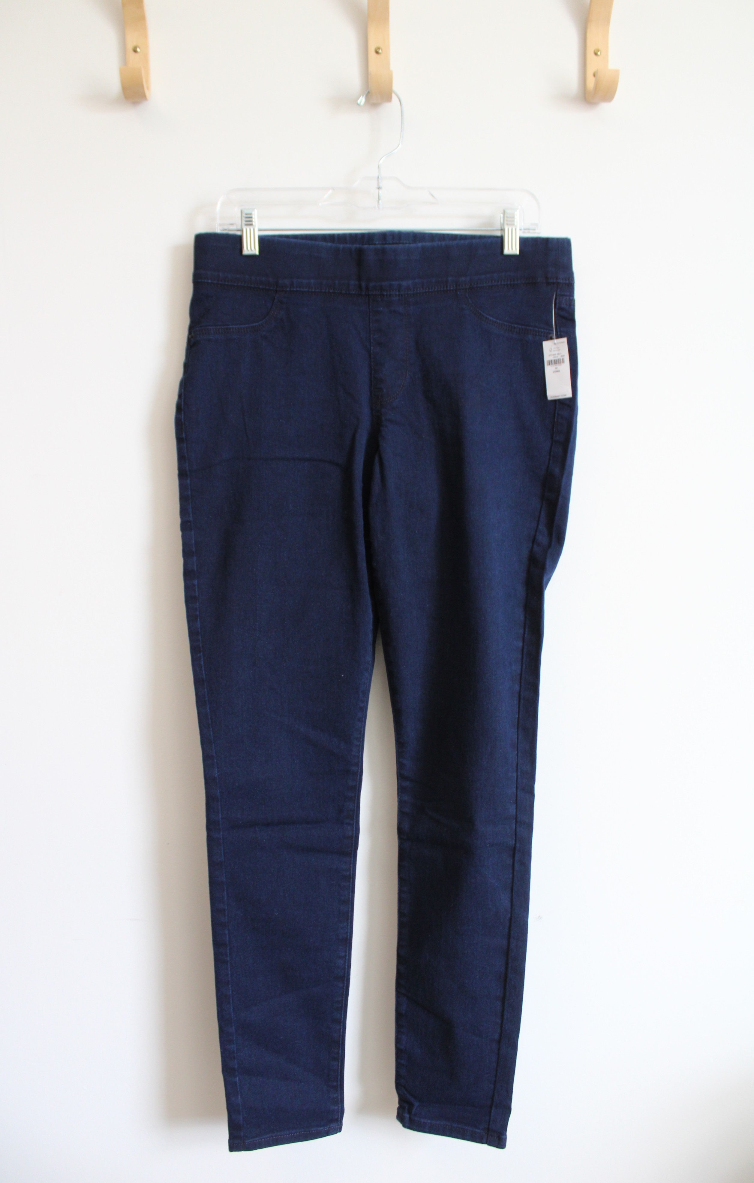 NEW Old Navy Super Skinny Mid-Rise Dark Wash Jeans | 10 Long