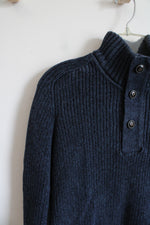 H&M Label Of Graded Goods Blue Knit Sweater | M