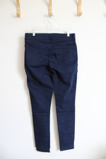 NEW Old Navy Super Skinny Mid-Rise Dark Wash Jeans | 10 Long