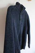 H&M Label Of Graded Goods Blue Knit Sweater | M