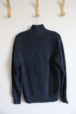 H&M Label Of Graded Goods Blue Knit Sweater | M