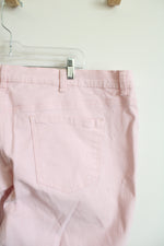 Gloria Vanderbilt Amanda Light Pink Jeans | 24W